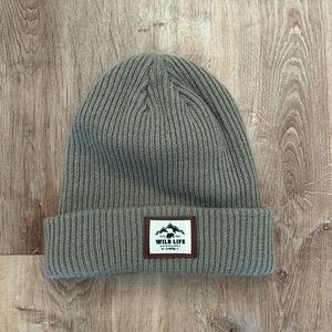 Gray Knit Beanie